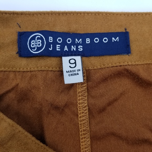 NWT Boom Boom Jean Faux Suede Shorts Size 9 - Picture 8 of 8